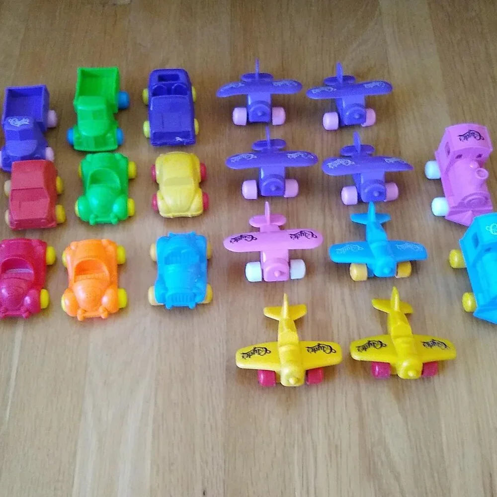 Transportation Vehicles: train, cars, trucks, Airplanes x 22